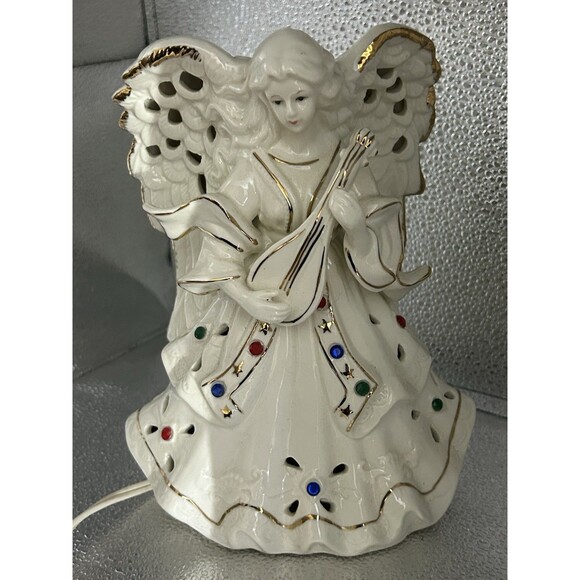 Vintage International Bazaar Vintage Christmas Angel Night Light Plug In - Picture 6 of 10